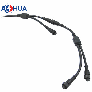 Y <strong>Splitter</strong> Wire Harness 2 <strong>3</strong> 4 PIN Parallel Power Cable <strong>1</strong> <strong>Input</strong> 2 <strong>Output</strong> Waterproof Connector - Product Image 6