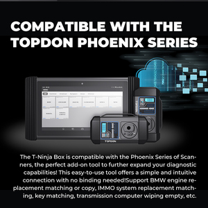 TOPDON T-Ninja Box Obd2 Smart Pro Autoschlüssel-Programmier gerät Auto-Wegfahr sperre Programmier werkzeug Schlüssel maschine