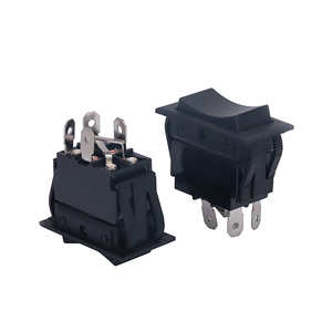 Yeni varış 4 Pin terminali 30A 12VDC anahtarı Uesd için jumper takas fonksiyonu Rocker anahtarı KCD2-7-203 - Product Image 6