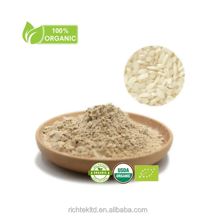 Hochwertige bio-Lebensmittelzusätze Reisprotein Peptidpulver 85 % Protein