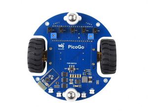 Waves hare PicoGo Mobiler Roboter Basierend auf Raspberry Pi Pico Selbst fahrendes fern gesteuertes Auto, das für die Programmierung erforderlich ist - Product Image 5