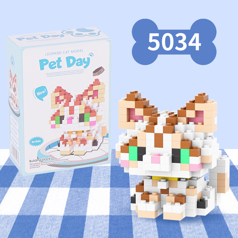 Chat léopard blanc-5034