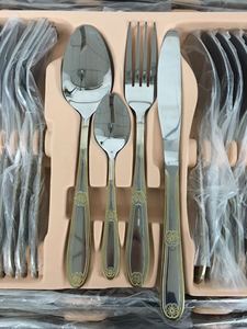 Bán thanh lý-84pcs/72pcs thép không gỉ thiết lập dao kéo, chất lượng cao đồ dùng nhà bếp, giảm giá - Product Image 3