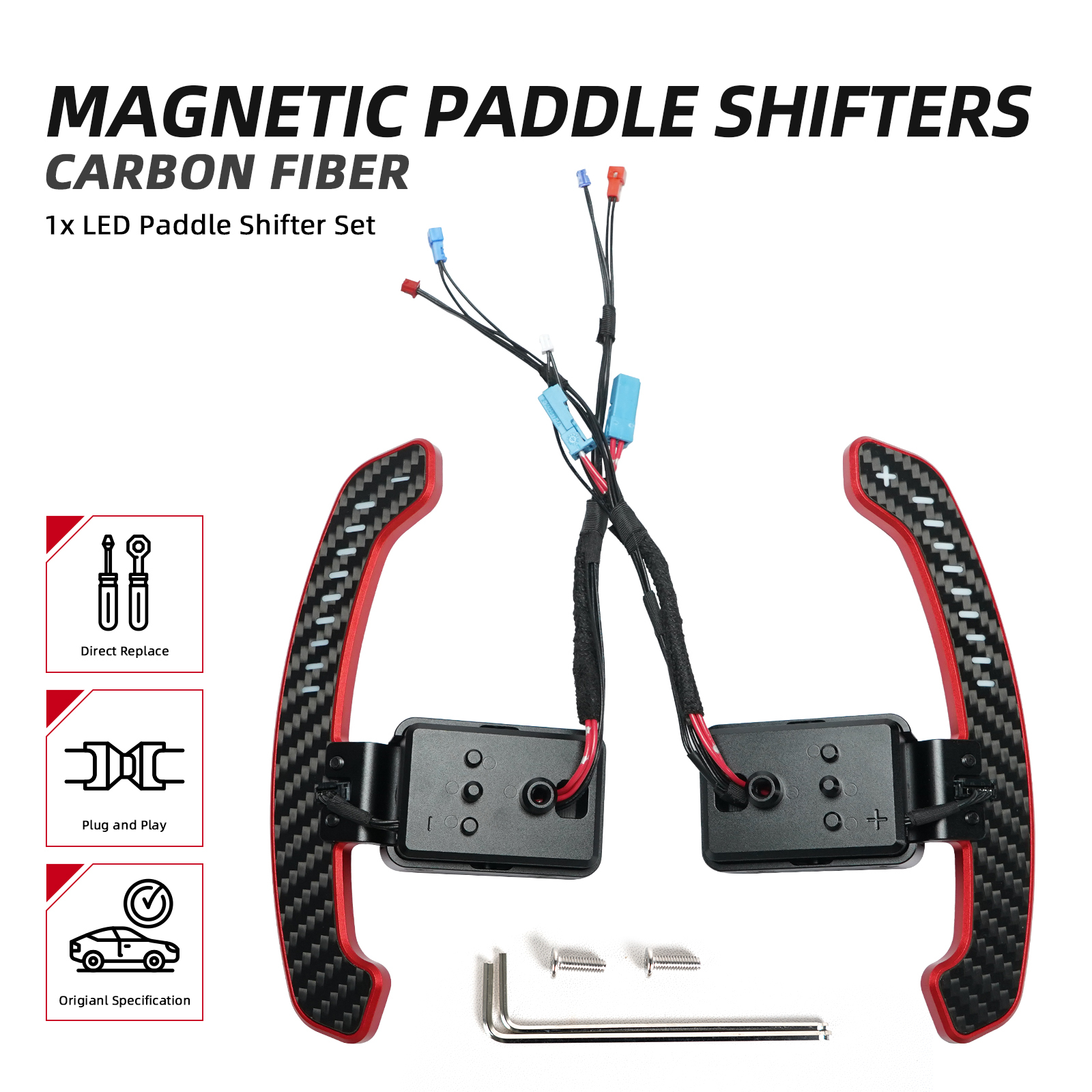 LED: Red Aluminum Alloy Backside