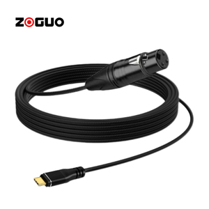 Cable de salida de audio unidireccional hembra USB2.0 tipo C a XLR para consola mezcladora de altavoz amplificador - Product Image 1