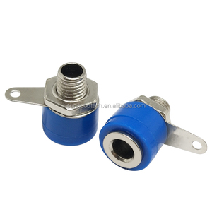 4MM Banana <strong>Socket</strong> 312A <strong>Terminal</strong> <strong>Block</strong> 4MM Banana <strong>Plug</strong> Matching <strong>Socket</strong> Red/Black - Product Image 3
