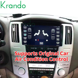 雷克萨斯RX300 RX330 RX350丰田<span class=keywords><strong>Harrier</strong></span> 2003-2009汽车导航支持4g WIFI的Krando 9英寸原装汽车收音机