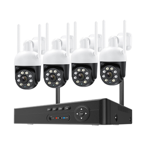 4Mp 8CH Ip Wifi摄像机智能户外运动检测Xmeye Wifi摄像机监控套件 - Product Image 1