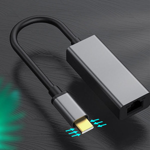 USB C a Ethernet Cable Adaptador de red LAN Tipo C a RJ45 - Product Image 1
