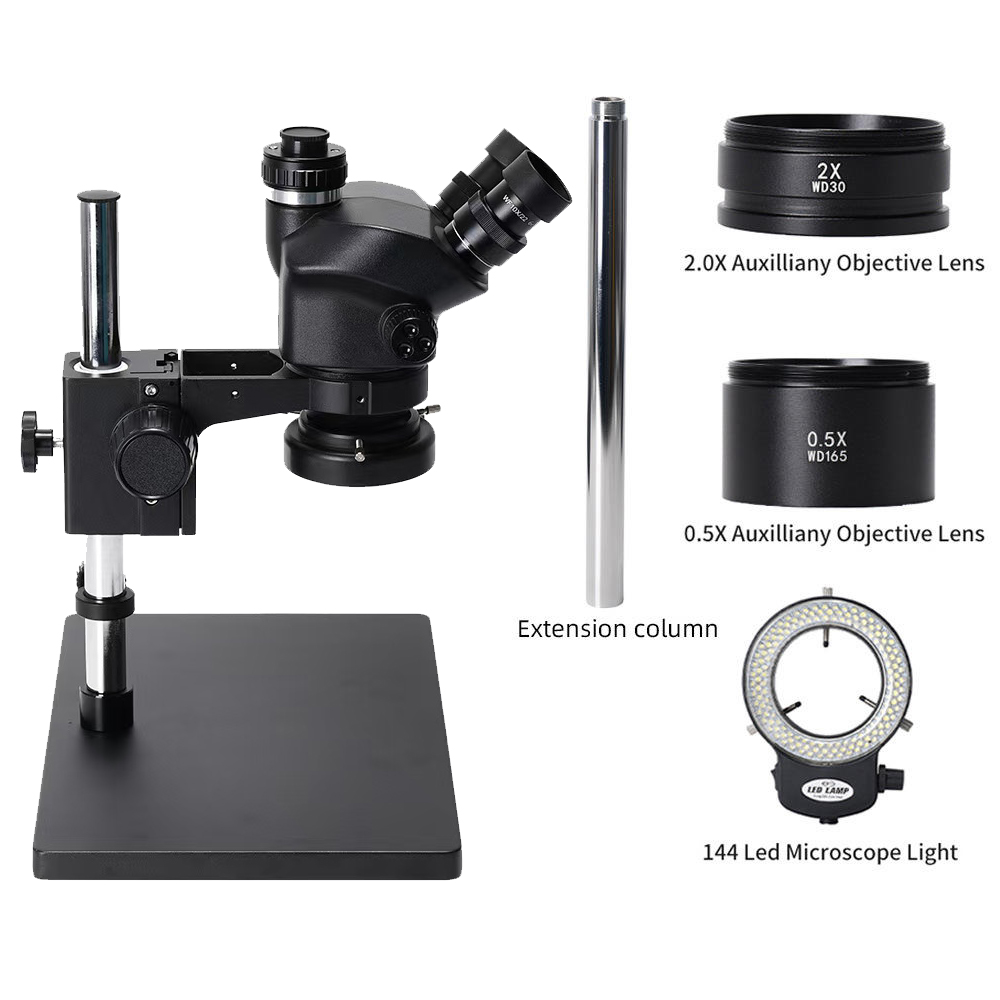 Conjunto de microscopio sin cámara.