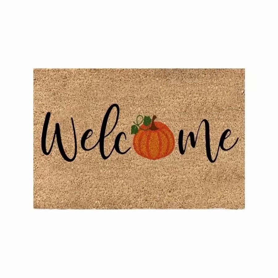 Tapis de sol en fibre de coco imitation Halloween - 9