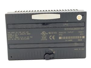 - IC200ALG620-ED <strong>Analog</strong> <strong>Input</strong> 16 BIT 4 RTD <strong>Module</strong> IC200ALG620-ED - Product Image 3
