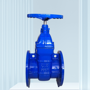 Metallo duro sigillato NRS valvola a stelo nascosta DIN3352 DINF4 GGG50 funzionamento manuale - Product Image 6