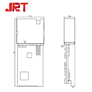 10mFPCインターフェースレーザー距離計モジュールシリアル高さ測定センサー - Product Image 6