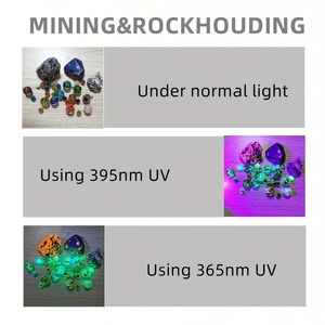 Gem taş muayene için LED el feneri şarj edilebilir LED meşale UV ışık - Product Image 6