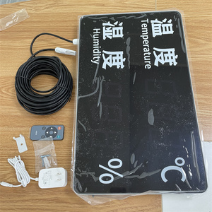 Controlador de sensor de temperatura y humedad LCD pantalla grande tablón de anuncios - Product Image 6