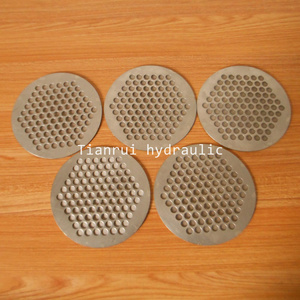 Fornitura disco filtrante a maglia in acciaio inossidabile ad alta viscosità in poliestere fuso - Product Image 3