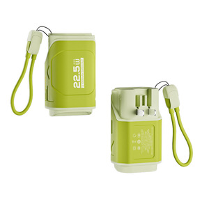 ホット販売ACプラグ3in1超急速充電ミニキーホルダーパワーバンク10000mah - Product Image 1