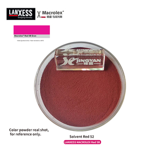LANXESS Dye 5B Red ตัวทำละลายสีแดง52,สีย้อมตัวทำละลายทนอุณหภูมิสูงที่ใช้ในพลาสติกแลนซ์เซสแมคคลาโดเรด5B - Product Image 1