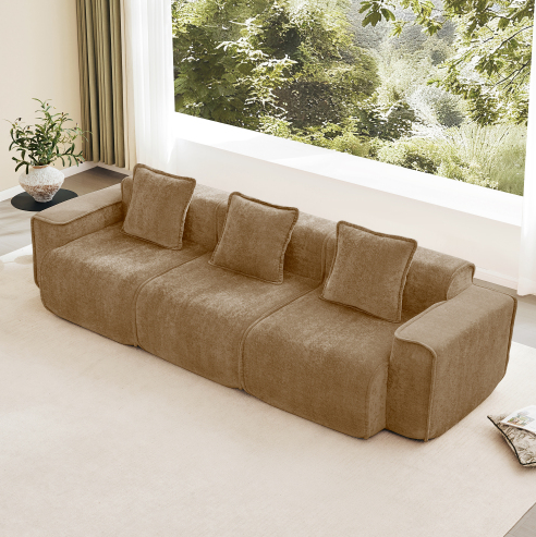 Marron + Velours + 3 places