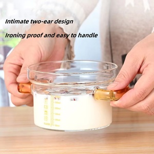 ガラス製クッキングポットと蓋付きミニマルなキッチン調理器具セット鳥の巣のデザインに対応 - Product Image 5