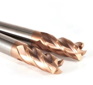 XCJ karbür frezeler CutterHRC55 4 flüt kaplı frezeler CNC makinesi araçları karbür freze kesicisi - Product Image 2