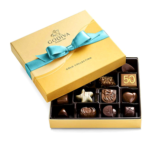 Giấy sô cô la Kẹo hộp quà tặng giáng sinh Ferrero cứng nhắc hộp cao cấp cảm giác sô cô la bánh lưới bao bì gửi thư hộp với Ribbon - Product Image 1