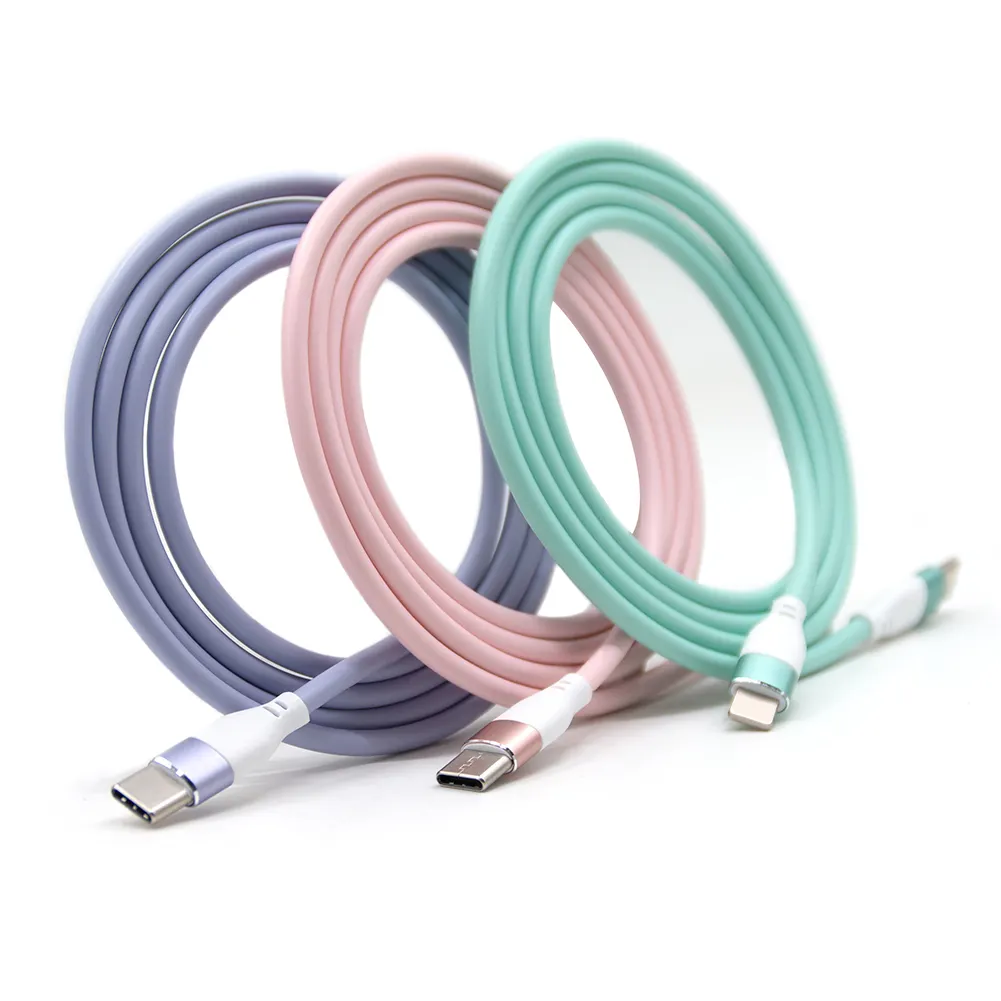 Best seller kabel USB Data pengisian 2A suplai pabrik kualitas terbaik kustom 1m 2m 3m jalur Data untuk ponsel