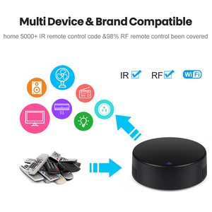Tuya赤外線リモートWiFiIR RF 2in1ユニバーサルリモートコントロールサポート音声制御 - Product Image 2