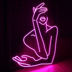 RGB Neon İşaretleri-dinamik iş ve ev ekranları için renk değiştiren LED Neon işık tabela - Product Image 1