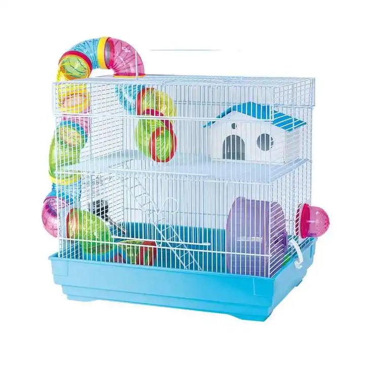 Villa de luxe transparente pour hamster Cage pour animaux de compagnie Cages pour hamster à vendre Pas encore d'avis logo de l'entreprise Foshan Yonghong Pet Pro