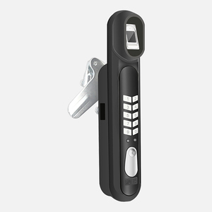 Fingerprint + IC Reader + Keypad Access Control Cabinet <strong>Lock</strong> Handle for Data Center Rack - Product Image 2