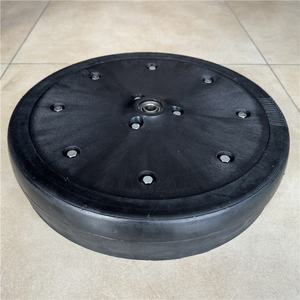 Ban karet semi pneumatik, roda pengukur sower 16x3 inci plastik dan baja setengah pelek - Product Image 2