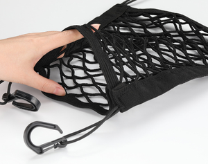 ที่จัดเก็บด้านหลังเบาะรถตาข่ายกระเป๋าแบบยืดหยุ่นได้ - Product Image 4