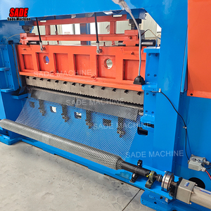 Ancho máximo de trabajo 2000mm Precio de la máquina de fabricación de malla expandida de alta velocidad - Product Image 3
