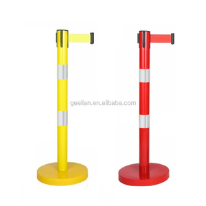 Vip yolu kalabalık kontrolü kuyruk güvenlik seti geri çekilebilir bariyer kemer stanchions, krom klipsler ile payanda halat - Product Image 2