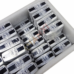 ป้ายชื่อโลหะที่กำหนดเองป้ายชื่ออลูมิเนียมอโนไดซ์ - Product Image 6