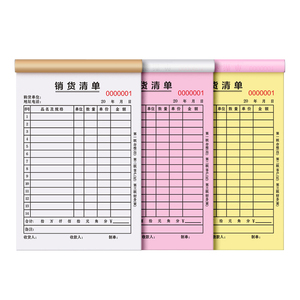 定制收据书2部分/3部分无碳票据NCR纸打印送货单与重复无碳纸 - Product Image 5