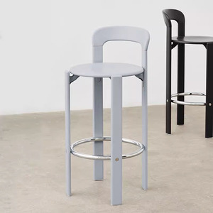 Ngắn trở lại phong cách Pháp gỗ thương mại hiện đại nhà bếp thanh truy cập cao thanh phân thanh ghế - Product Image 6