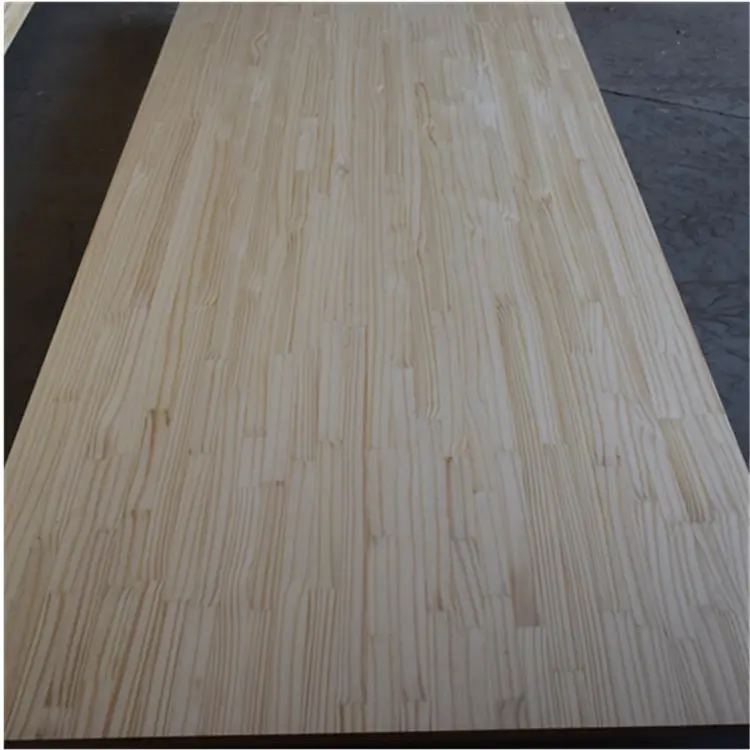Prezzo di fabbrica in legno massiccio bordo di pino dito comune per mobili