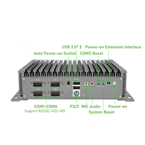 <strong>Gpio</strong> Mini Pc Dual LAN Mini <strong>Computer</strong> <strong>with</strong> hdmi Industrial <strong>Embedded</strong> NUC - Product Image 5
