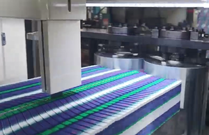 400mm 15inch Colorful Flexo Full <strong>Printing</strong> Embossing 1/4 <strong>Napkin</strong> Tissue Restaurant Home Use <strong>Napkin</strong> Paper Making <strong>Machine</strong>