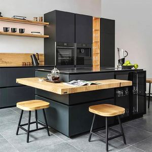 Tủ Bếp Màu Xám Realgres Mahogany Tủ Bếp <span class=keywords><strong>Coventry</strong></span> Tủ Bếp Màu Be Bộ Đồ Nội Thất - Product Image 1