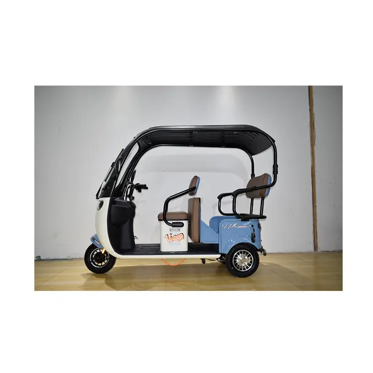 High Quality Electric Passenger Tricycle Chinese Tricycle Adult With Roof