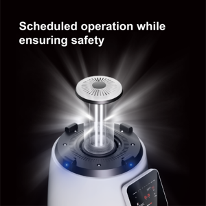 SOTO RX Tragbarer Pulsierender UV-Sterilisator Roboter-Luftreiniger Xenon-Pulsierender Luftreiniger Smart App-Gesteuert Wiederaufladbar Keimtötend - Product Image 5