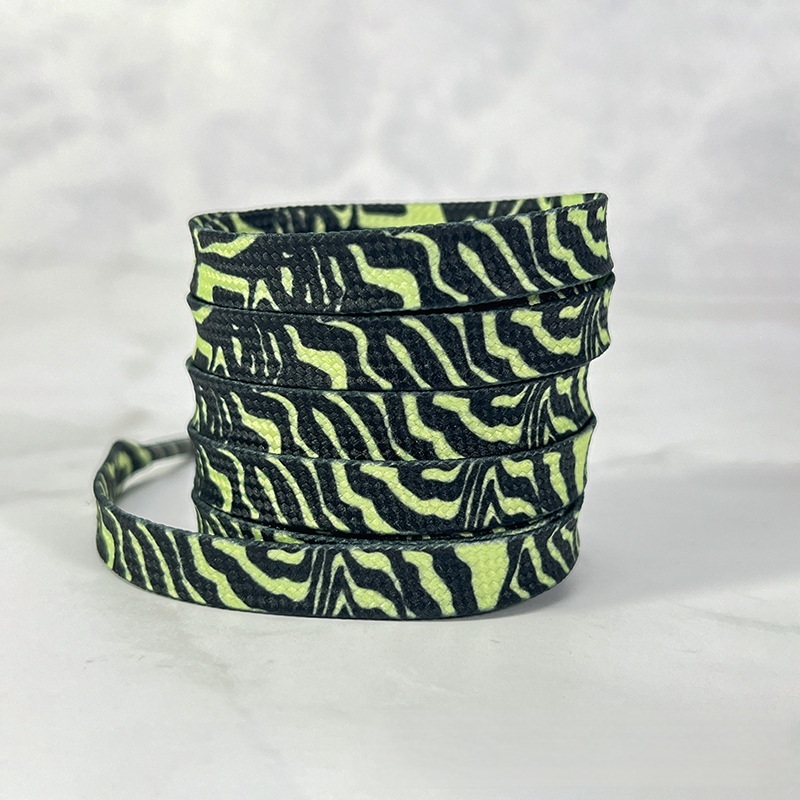 Light Green & Black Leopard Print