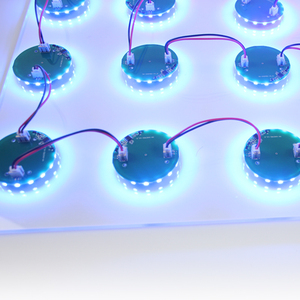 Fornitore di fabbrica DC24V 3W fai da te fiume sensore tattile Pcba circuito di controllo scheda modulo accessorio di illuminazione con luce blu - Product Image 6