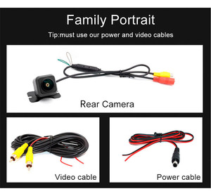Smartour-Cámara de visión trasera CCD para coche, cámara de marcha atrás HD impermeable con lente ancha dorada para coche, cámara de respaldo universal - Product Image 6