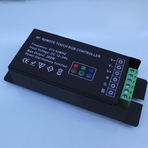 DC12 24 В RGB контроллер 433,92 мГц для RGB светодиодный неоновый гибкий свет