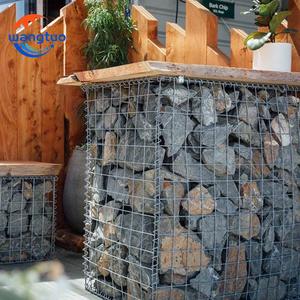 Mạ kẽm nhúng nóng 2x1x0.5m Hàn gabion hộp gabion giỏ đá Lồng hàng rào vườn giá - Product Image 3
